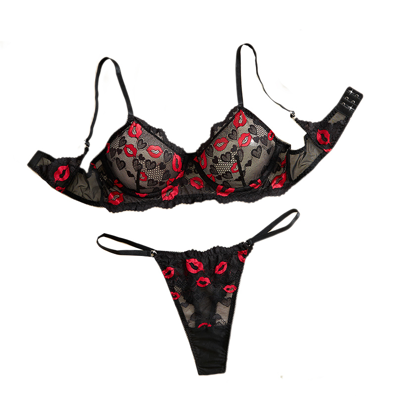 Sheer Bra Lace - Şeffaf Dantel İç Çamaşırı Seksi Lingerie